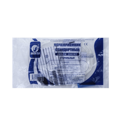МОЧЕПРИЕМНИК ИНЕКТА СТАНДАРТНЫЙ ПРИКРОВАТНЫЙ 2Л №1 фото в интернет-аптеке Склад Лекарств