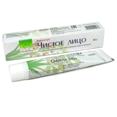 ЧИСТОЕ ЛИЦО КРЕМ П/УГР СЫПИ 30Г фото в интернет-аптеке Склад Лекарств