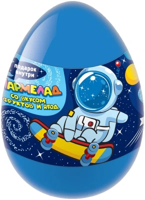 КОНФИТРЭЙД BACK TO SCHOOL КОСМОС МАРМЕЛАД В ПЛАСТИКОВОМ ЯЙЦЕ С ИГРУШКОЙ 6/12, 10ГР УТ49309 фото в интернет-аптеке Склад Лекарств