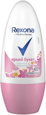 РЕКСОНА ДЕЗОДОРАНТ ЯРКИЙ БУКЕТ РОЛИКОВЫЙ 50МЛ фото в интернет-аптеке Склад Лекарств