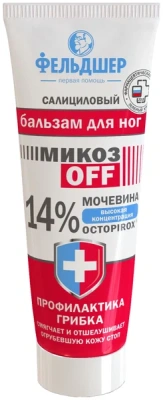 ФЕЛЬДШЕР БАЛЬЗАМ МИКОЗ OFF САЛИЦИЛОВЫЙ 14% Д/НОГ МОЧЕВИНА 75МЛ фото в интернет-аптеке Склад Лекарств