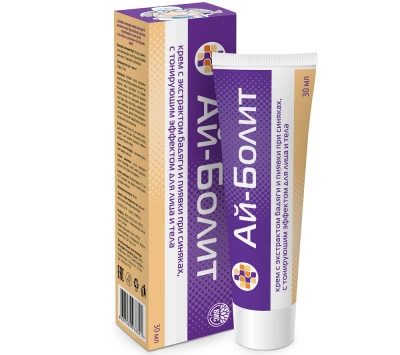 АЙ-БОЛИТ КРЕМ ПРИ СИНЯКАХ БАДЯГА АРНИКА ТРОКСЕР ЭКСТР ПИЯВКИ С ТОНИРУЮЩИМ ЭФФЕКТОМ 30МЛ фото в интернет-аптеке Склад Лекарств