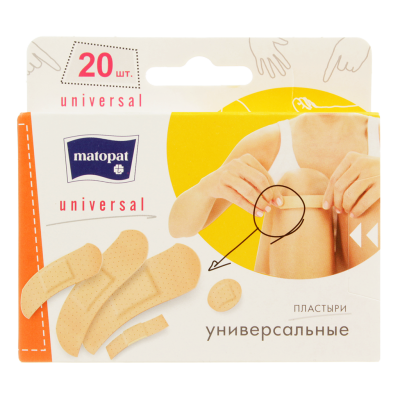 ЛЕЙКОПЛАСТЫРЬ MATOПAT УНИВЕРСАЛ НАБОР №20 фото в интернет-аптеке Склад Лекарств