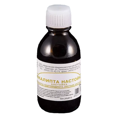 ЭВКАЛИПТА НАСТОЙКА 25МЛ/ИВАНОВСКАЯ/ фото в интернет-аптеке Склад Лекарств