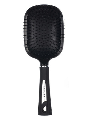 ДИ ВАЛОРЕ 301-015M#2 РАСЧЕСКА МАССАЖ ОКРУГЛ МЕТ ЗУБ ЧЕРН 24 фото в интернет-аптеке Склад Лекарств