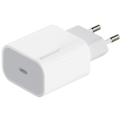 ВИВАТЕЛ СЗУ BREAKING WC04 USB-C PD 20W, QC 3.0 3A БЕЛЫЙ фото в интернет-аптеке Склад Лекарств