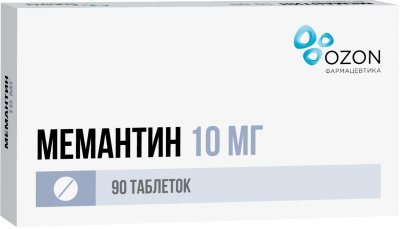 МЕМАНТИН ТАБ П/О 10МГ №90/ОЗОН/ фото в интернет-аптеке Склад Лекарств