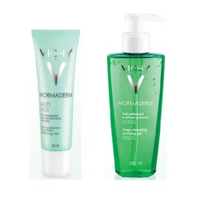 ВИШИ НОРМАДЕРМ АНТИ-АЙДЖ КРЕМ Д/ПРОБЛЕМНОЙ КОЖИ С АНТИВОЗРАСТНЫМ ДЕЙСТВИЕМ ТУБА 50МЛ M1779300 фото в интернет-аптеке Склад Лекарств