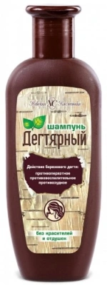 НЕВСКАЯ КОСМЕТИКА ШАМПУНЬ Д/ВОЛОС ДЕГТЯРНЫЙ 250МЛ фото в интернет-аптеке Склад Лекарств