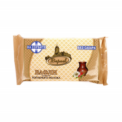 ВЕРЕСК ВАФЛИ ТОПЛЕНОЕ МОЛОКО НА СОРБИТЕ 105Г фото в интернет-аптеке Склад Лекарств
