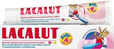 ЛАКАЛЮТ З/ПАСТА BABY ДО 4 ЛЕТ 50МЛ фото в интернет-аптеке Склад Лекарств