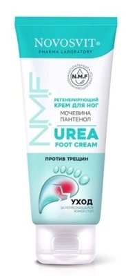 НОВОСВИТ КРЕМ Д/НОГ РЕГЕНЕРИРУЮЩИЙ МОЧЕВИНА,ПАНТЕНОЛ 75МЛ фото в интернет-аптеке Склад Лекарств