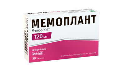 МЕМОПЛАНТ ТАБ П/О 120МГ №30 фото в интернет-аптеке Склад Лекарств