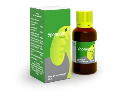 УРОЛЕСАН КАПЛИ ВНУТРЬ ФЛ 25МЛ/КИРОВСКАЯ/ фото в интернет-аптеке Склад Лекарств