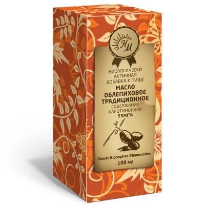 МАСЛО ОБЛЕПИХОВОЕ ПИЩЕВОЕ 100МЛ/НАТУРАЛЬНЫЕ МАСЛА/ фото в интернет-аптеке Склад Лекарств