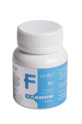 КЛАМИН ФОРТЕ ТАБ №60 фото в интернет-аптеке Склад Лекарств