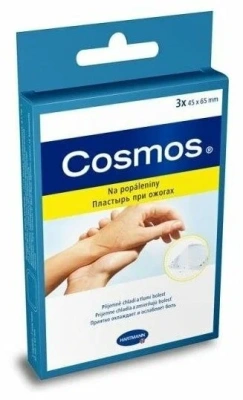 ХАРТМАНН ПЛАСТЫРЬ КОСМОС ГИДРО АКТИВ ОТ ОЖОГОВ ГИДРОГЕЛЕВЫЙ 45ММХ65ММ №3 фото в интернет-аптеке Склад Лекарств