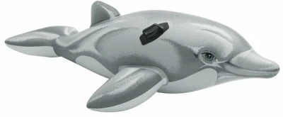 ИГРУШКА НАДУВНАЯ ДЛЬФИН С ДЕРЖАТ 201Х76СМ 58539 фото в интернет-аптеке Склад Лекарств