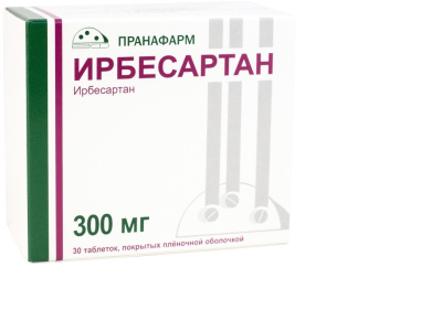 ИРБЕСАРТАН ТАБ П/О 300МГ №30 фото в интернет-аптеке Склад Лекарств