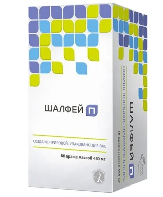 ШАЛФЕЙ-П 100МГ №60 /ПАРАФАРМ/ фото в интернет-аптеке Склад Лекарств