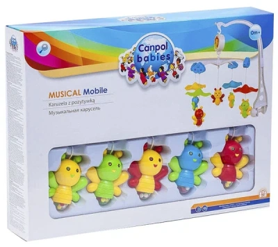 КАНПОЛ ПОДВЕСКА МУЗЫКАЛЬНАЯ ПЧЕЛКИ ПОД ЗОНТОМ 75/002 фото в интернет-аптеке Склад Лекарств