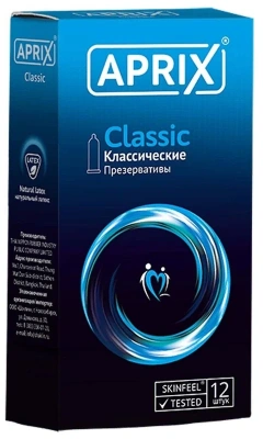 ПРЕЗЕРВАТИВЫ АПРИКС КЛАССИЧЕСКИЕ №12 фото в интернет-аптеке Склад Лекарств