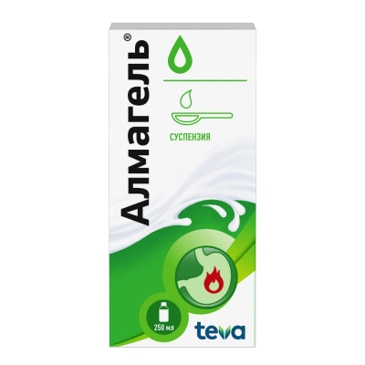 АЛМАГЕЛЬ СУСП ВНУТРЬ ФЛ 250МЛ фото в интернет-аптеке Склад Лекарств