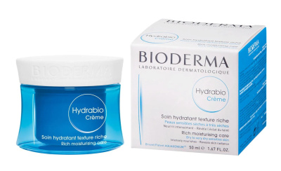 БИОДЕРМА ГИДРАБИО КРЕМ УВЛАЖН КРЕМ С НАСЫЩЕННОЙ ТЕКСТУРОЙ 50МЛ фото в интернет-аптеке Склад Лекарств