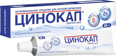 ЦИНОКАП КРЕМ 0,2% 25Г фото в интернет-аптеке Склад Лекарств