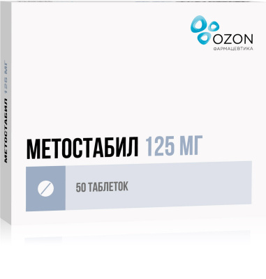МЕТОСТАБИЛ ТАБ П/О 125МГ №50/ОЗОН/ фото в интернет-аптеке Склад Лекарств