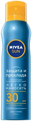 НИВЕЯ СПРЕЙ СОЛНЦЕЗАЩИТНЫЙ ЗАЩИТА И ПРОХЛАДА SPF30 200МЛ фото в интернет-аптеке Склад Лекарств