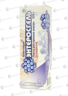 ЭНТЕРОСГЕЛЬ ПАСТА ВНУТРЬ СЛАДКАЯ ТУБА 225Г фото в интернет-аптеке Склад Лекарств
