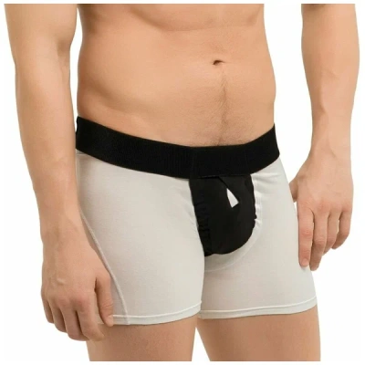 БАНДАЖ Б-461 ГРЫЖЕВОЙ ПАХОВЫЙ ЧЕРНЫЙ Р3 фото в интернет-аптеке Склад Лекарств