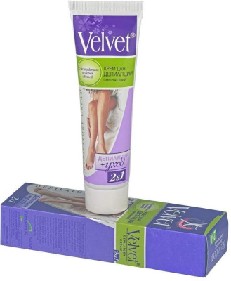 ВЕЛЬВЕТ КРЕМ ДЕПИЛЯТОР СМЯГЧАЮЩИЙ 2В1 100МЛ фото в интернет-аптеке Склад Лекарств