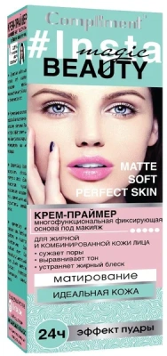 КОМПЛИМЕНТ INSTA MAGIC BEAUTY КРЕМ-ПРАЙМЕР ОСНОВА ПОД МАКИЯЖ 50МЛ фото в интернет-аптеке Склад Лекарств