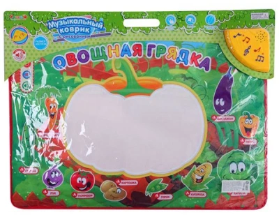 ИГРУШКА МУЗЫКАЛЬНЫЙ КОВРИК ОВОЩНАЯ ГРЯДКА фото в интернет-аптеке Склад Лекарств