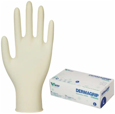 ПЕРЧАТКИ ДЕРМАГРИП КЛАССИК СМОТР ЛАТЕКС Н/СТ Н/ОПУДР L/8-9/ ПАРА №50/ВРП АЗИЯ/ Д фото в интернет-аптеке Склад Лекарств
