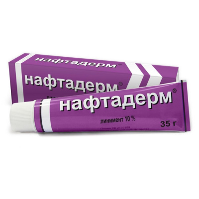 НАФТАДЕРМ ЛИНИМЕНТ 10% 35Г фото в интернет-аптеке Склад Лекарств