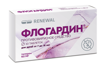 ФЛОГАРДИН ТАБ П/О 60МГ №10/ОБНОВЛЕНИЕ/ фото в интернет-аптеке Склад Лекарств
