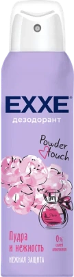 EXXE ЖЕНСКИЙ ДЕЗОДОРАНТ ПУДРА И НЕЖНОСТЬ 150МЛ фото в интернет-аптеке Склад Лекарств