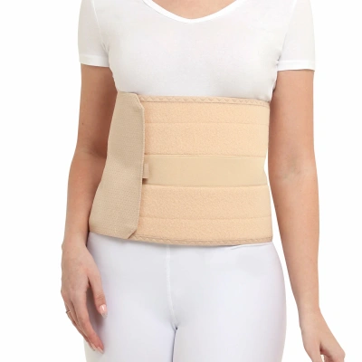 БАНДАЖ Б-445 ГРЫЖЕВОЙ НА БРЮШНУЮ СТЕНКУ 25СМ БЕЖ Р5 фото в интернет-аптеке Склад Лекарств