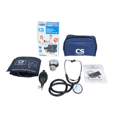 СИ ЭС МЕДИКА ТОНОМЕТР МЕХАНИЧЕСКИЙ С ФОНЕНДОСКОПОМ CS-106 фото в интернет-аптеке Склад Лекарств