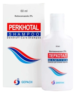 ПЕРХОТАЛ ШАМПУНЬ 2% 60МЛ/ДЖЕПАК/ фото в интернет-аптеке Склад Лекарств