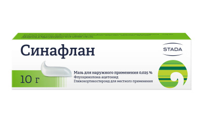 СИНАФЛАН МАЗЬ 0,025% 10Г/НИЖФАРМ/ фото в интернет-аптеке Склад Лекарств