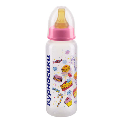 КУРНОСИКИ БУТЫЛОЧКА С ЛАТЕКС СОСКОЙ 250МЛ 11006 фото в интернет-аптеке Склад Лекарств
