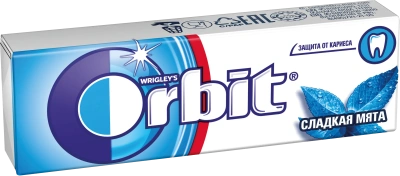 ЖЕВ РЕЗИНКА ОРБИТ СЛАДКАЯ МЯТА 13,6Г фото в интернет-аптеке Склад Лекарств