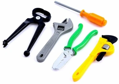 ИГРУШКА НАБОР ИНСТРУМЕНТОВ "ДЕЖУРНЫЙ" 5 ПРЕДМЕТОВ МИКС 5275716 фото в интернет-аптеке Склад Лекарств