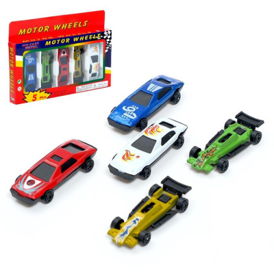 ИГРУШКА МАШИНА МЕТАЛЛИЧЕСКАЯ, (НАБОР 5 ШТ) МИКС 186361 фото в интернет-аптеке Склад Лекарств