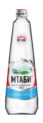 ВОДА МТАБИ МИНЕР ЛЕЧЕБНО-СТОЛОВАЯ СТЕКЛО 0,5Л фото в интернет-аптеке Склад Лекарств