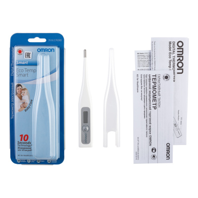 ОМРОН ТЕРМОМЕТР ECO TEMP SMART MC-341-RU фото в интернет-аптеке Склад Лекарств